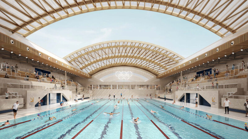 La piscine Georges Vallerey à Paris est rouverte