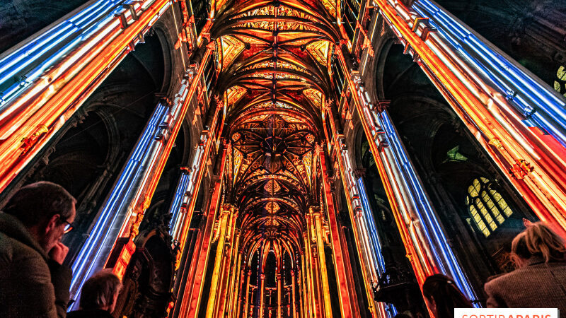 Luminiscence : l’incroyable spectacle immersif est prolongé à l’église Saint-Eustache, nos photos