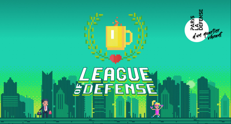 League of Defense, le tournoi loufoque et solidaire sur le parvis de La Défense