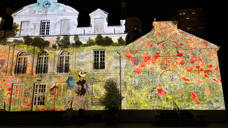 Les Nocturnes de l’Impressionnisme : projections d’oeuvres gratuites en vidéo mapping à Argenteuil