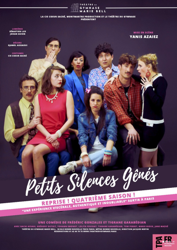 Petits Silences Gênés, la comédie arrive au Théâtre du petit Gymnase à partir du 10 mai prochain