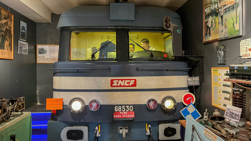 Rosny-Rail, le musée du chemin de fer et du train, dans la gare de Rosny-sous-Bois (93)