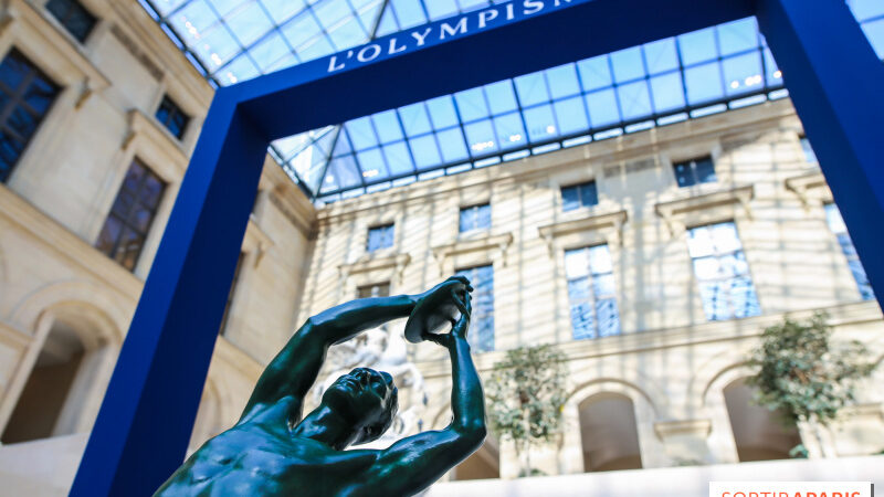 L’Olympisme, une invention moderne : l’exposition entre art et sport au musée du Louvre, nos photos