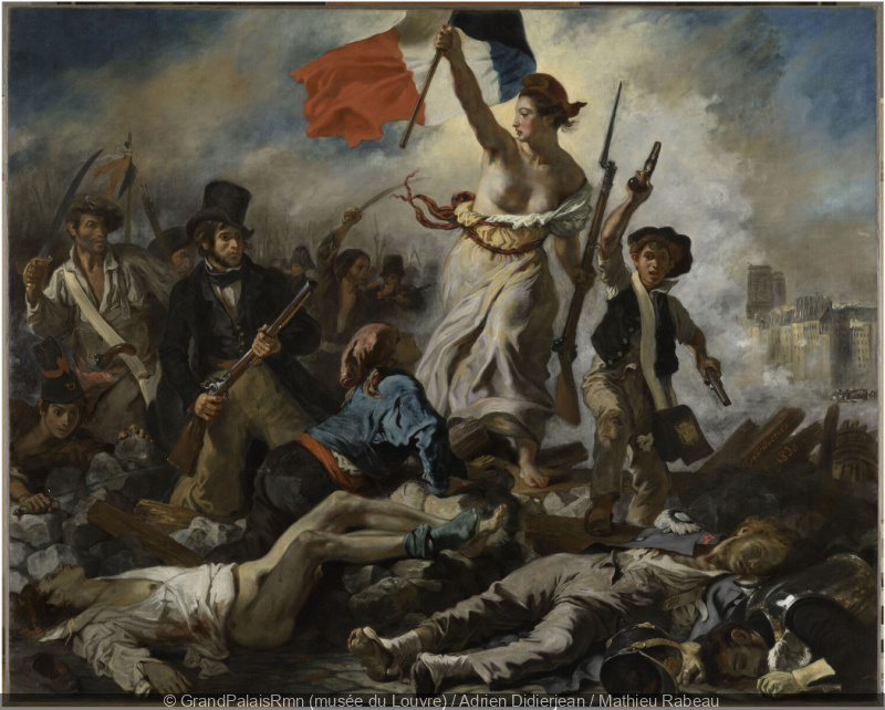 La Liberté guidant le Peuple : le célèbre tableau de Delacroix de nouveau exposé au Louvre