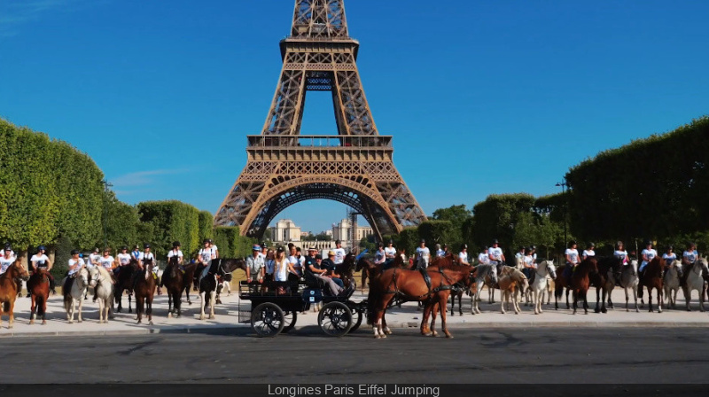 La Route Eiffel 2024, une randonnée équestre exceptionnelle au coeur du Bois de Boulogne