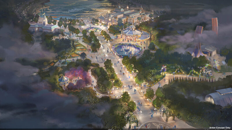 Nouveauté Disneyland Paris : Tangled’s Spin, la future attraction inspirée du film Raiponce