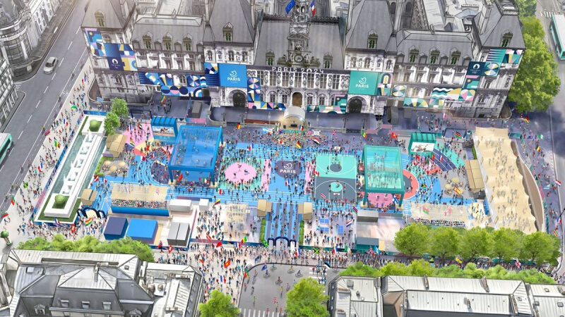 La terrasse des Jeux à l’Hôtel de Ville, le spot sportif et festif au coeur de Paris