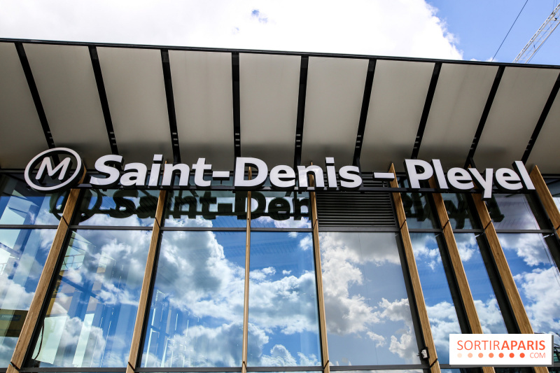 Prolongement de la ligne 14 : la gare Saint-Denis-Pleyel se dévoile à 28 mètres de profondeur