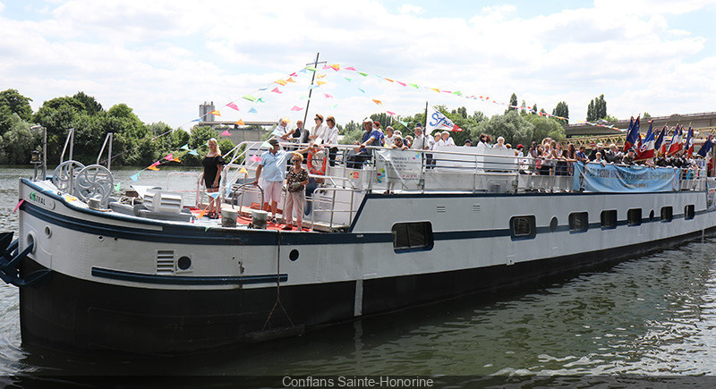 Le Pardon National de la Batellerie, la grande fête nautique de Conflans-Sainte-Honorine (78)