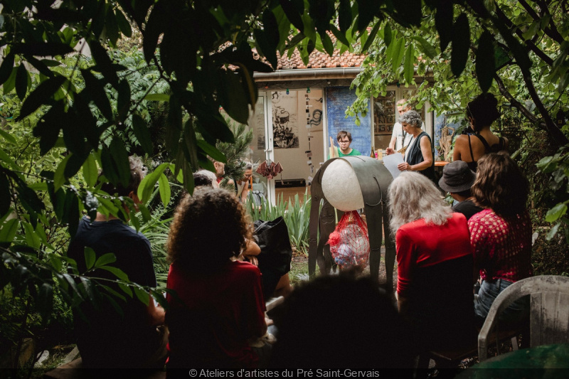 Portes ouvertes des ateliers d’artistes du Pré Saint-Gervais 2024 : le programme original