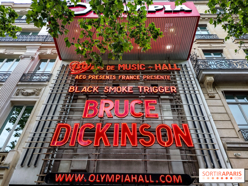 Bruce Dickinson en concert à l’Olympia : on y était, on vous raconte