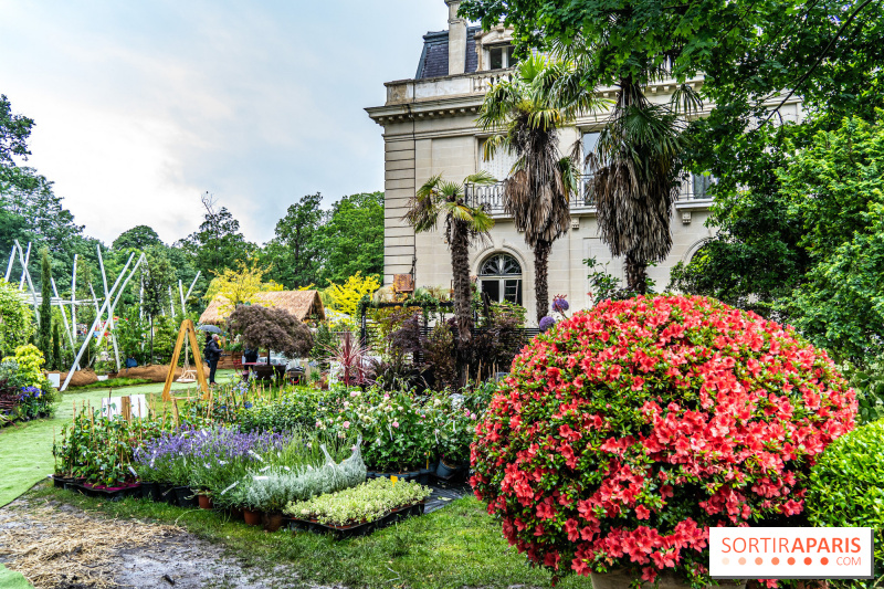 Jardins, Jardin 2024 au parc de la Villa Windsor au Bois de Boulogne à Paris : photos et vidéo