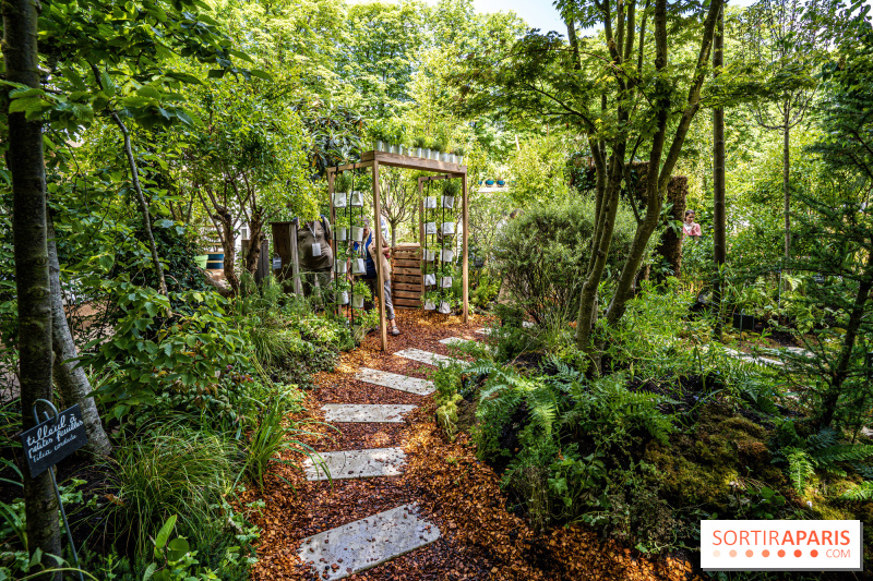 Jardins, Jardin 2024 au parc de la Villa Windsor au Bois de Boulogne à Paris