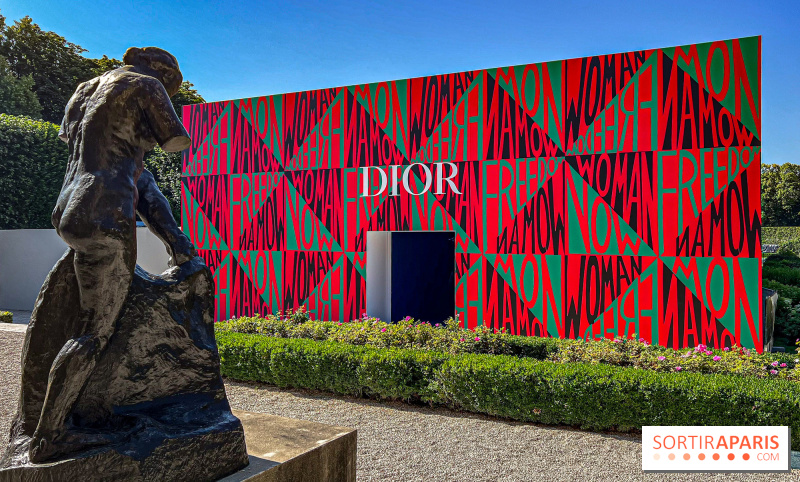 Fashion Week Haute Couture : la scénographie du défilé Dior au Musée Rodin à Paris – dernier jour