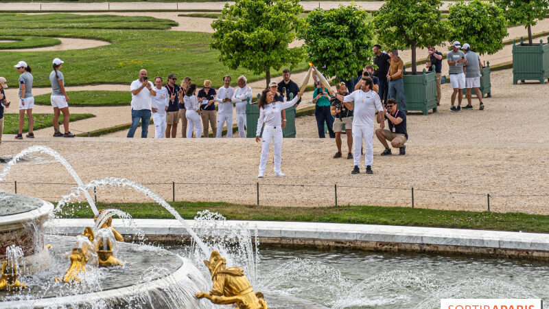 JO Paris 2024 : Le relais et les porteurs de la flamme dans les Yvelines et à Versailles, nos photos