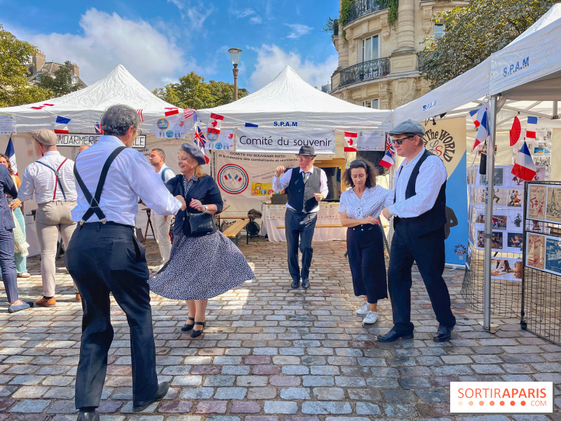 Paris vaut bien une fête : nos photos du festival populaire avec banquet, bals et village historique