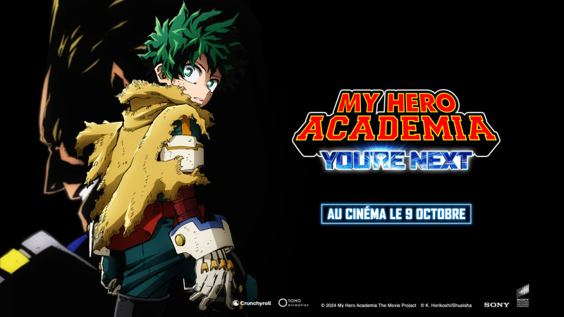 My Hero Academia: You’re Next – le quatrième film tiré du manga débarque au cinéma en octobre 2024