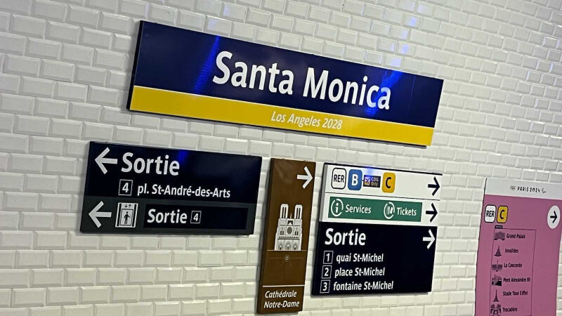 JO 2024 : six stations du métro parisien changent de nom pour passer le relais à Los Angeles