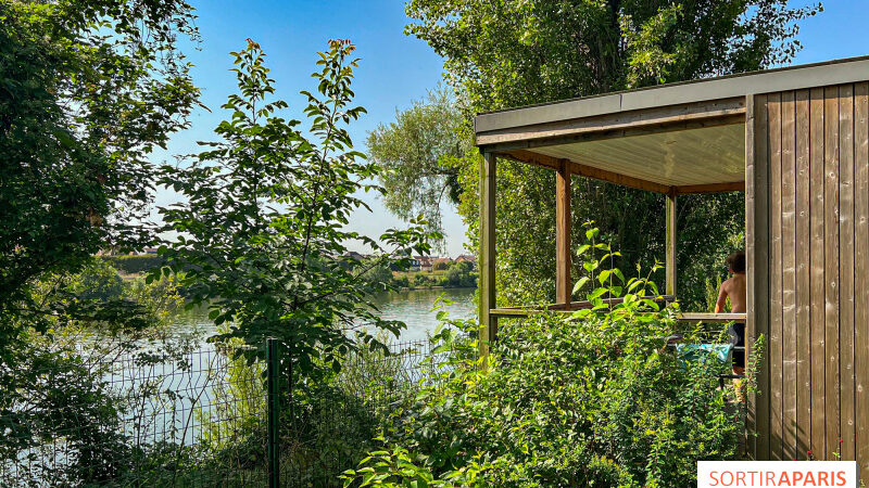 Le Camping Paris Maisons Laffite (78) : bungalows et cabanes dans les arbres en pleine nature