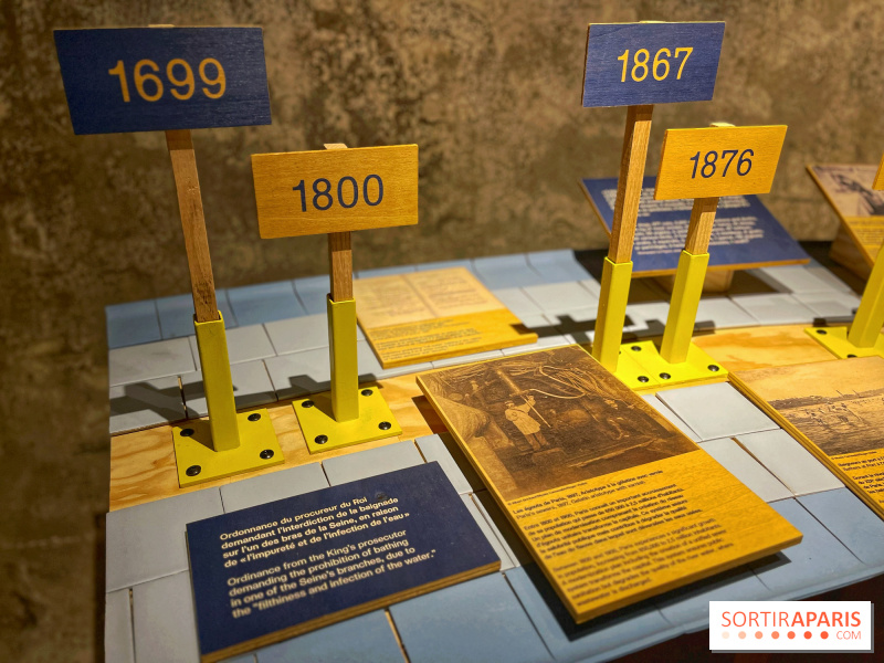 Baignade en Seine, toute une histoire : la petite exposition du Musée des Égouts de Paris