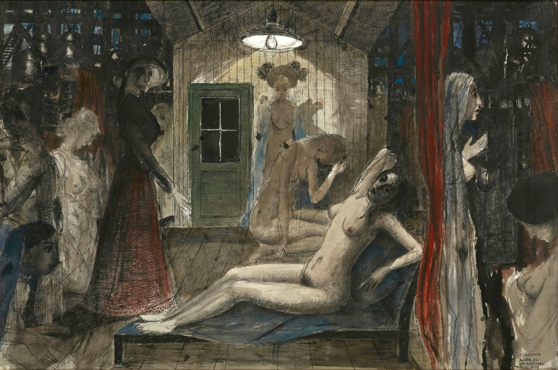 Le Surréalisme de Paul Delvaux chez M.A.K. Galerie