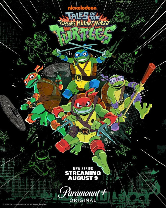 Légende des Tortues Ninja : aventure et action pour jeunes héros sur Paramount+