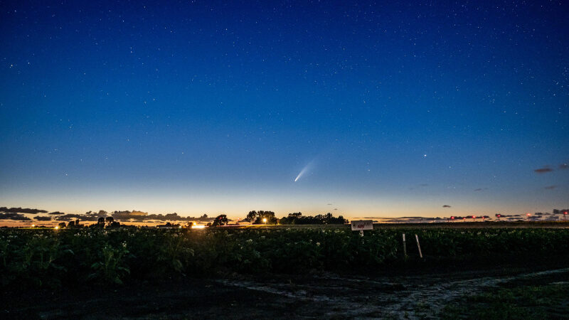 La comète du siècle, Tsuchinshan-Atlas, visible à l’œil nu ce week-end ! À quelle heure la voir ?