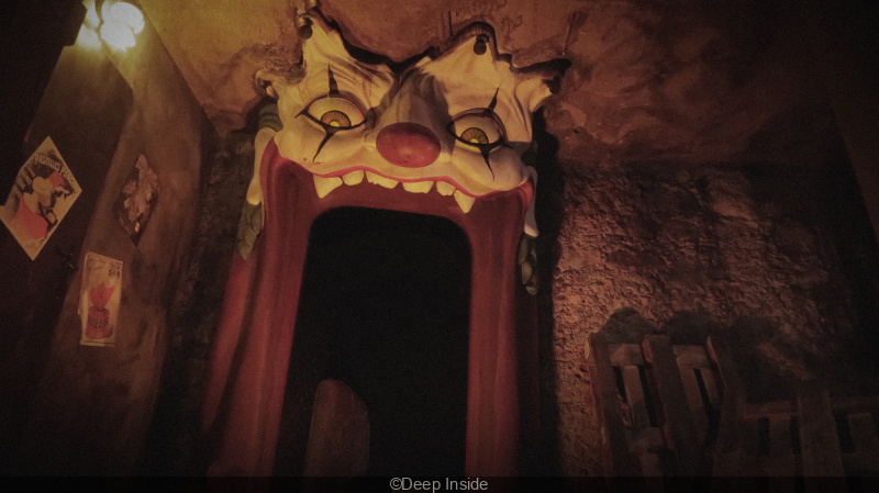 Le Palais de l’Horreur : l’escape game qui vous plonge dans l’antre d’un clown chez Deep Inside