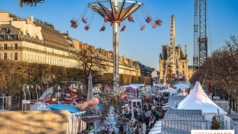 Marché de Noël du Jardin des Tuileries à Paris 2024 de retour