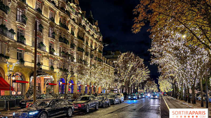 Les illuminations de Noël 2024 de l’Avenue Montaigne – date et parrains