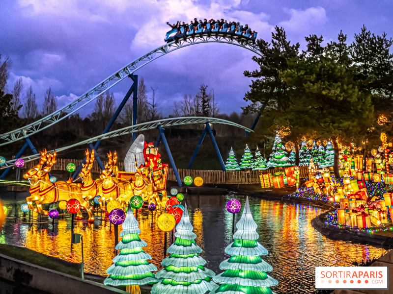 Noël au Parc Astérix 2024-2025 : parcours lumineux, patinoire, marché de Noël et glissade d’Obélix