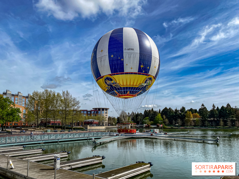 Insolite : le ballon PanoraMagique au Disney Village, la montgolfière pour une vue magique