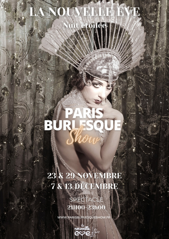 Paris Burlesque Show présente le Gala Nuit Étoilée à la Nouvelle Eve