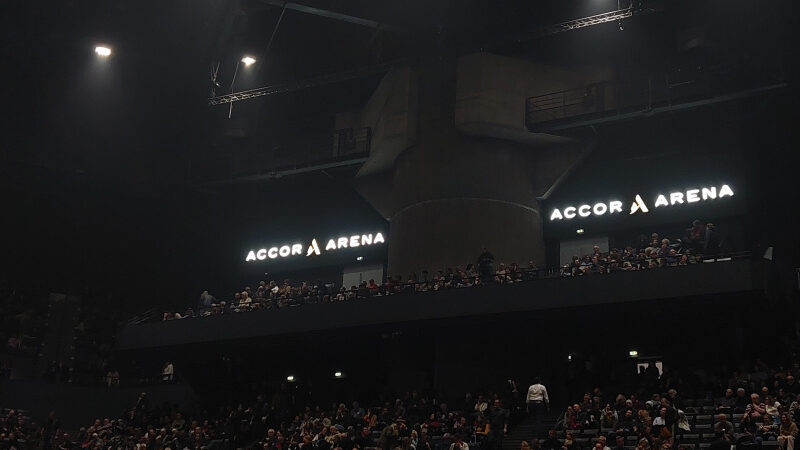 Pierre Garnier en concert à l’Accor Arena de Paris en décembre 2025