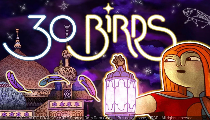 30 Birds : le jeu vidéo inspiré de la mythologie perse signé Arte et la RTBF désormais disponible