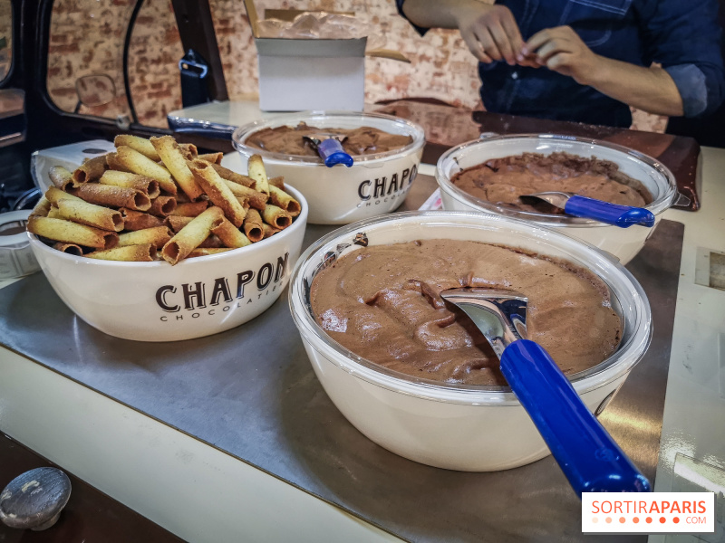 Des mousses au chocolat Chapon gratuites à Belleville, Levallois-Perret et Boulogne !