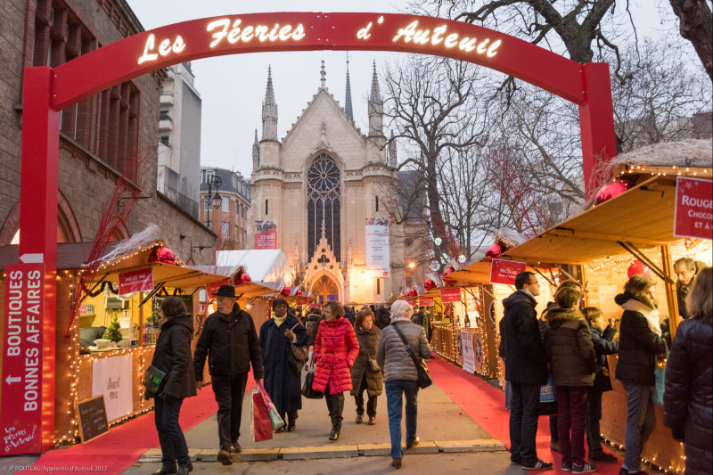 Le Marché de Noël 2024 des Fééries d’Auteuil : brocante, concours de crèches, ateliers & concerts