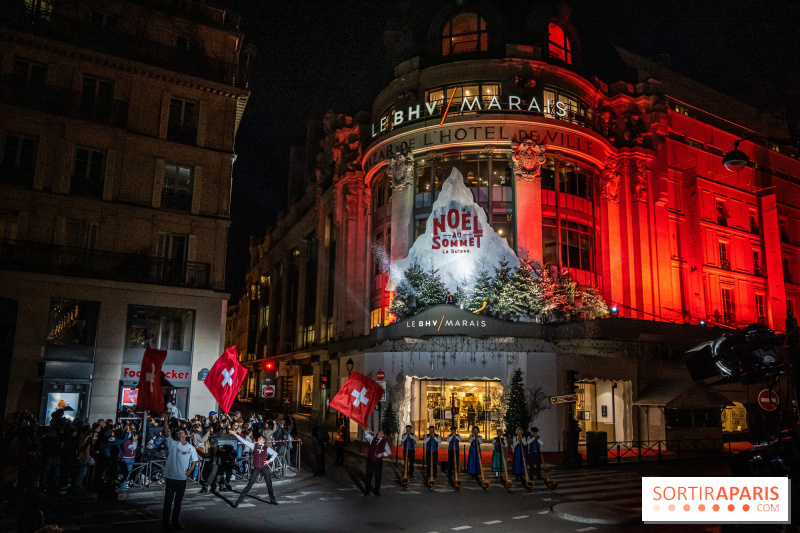 Illuminations des vitrines de Noël au BHV : perturbations de circulation prévues pour l’inauguration