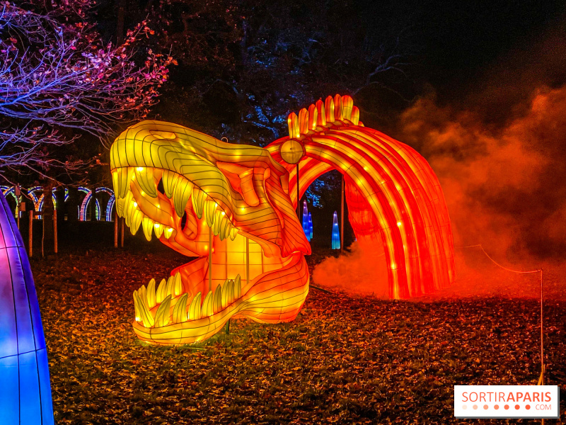 L’Odyssée Lumineuse au Parc Floral 2024 nous plonge dans les contes et dinosaures cette année !