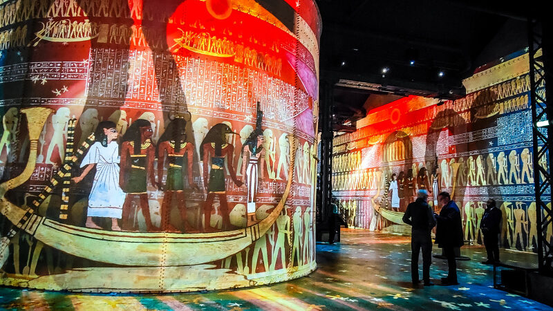 L’Egypte des Pharaons : l’exposition immersive de l’Atelier des Lumières est prolongée