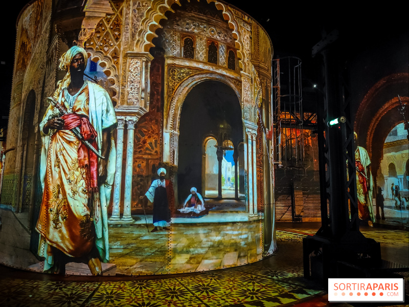 Les Orientalistes : l’exposition de l’Atelier des Lumières qui nous fait voyager en Orient – photos