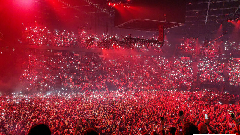 Sting en concert à l’Accor Arena de Paris en octobre 2025