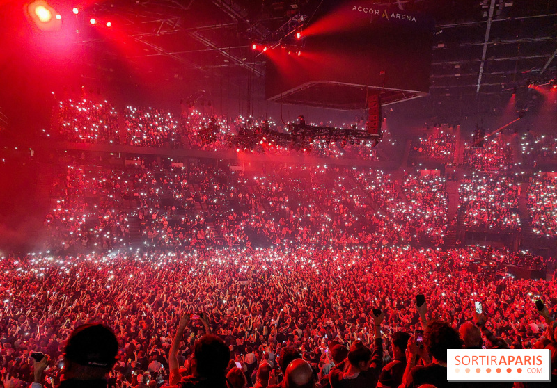 Sting en concert à l’Accor Arena de Paris en octobre 2025