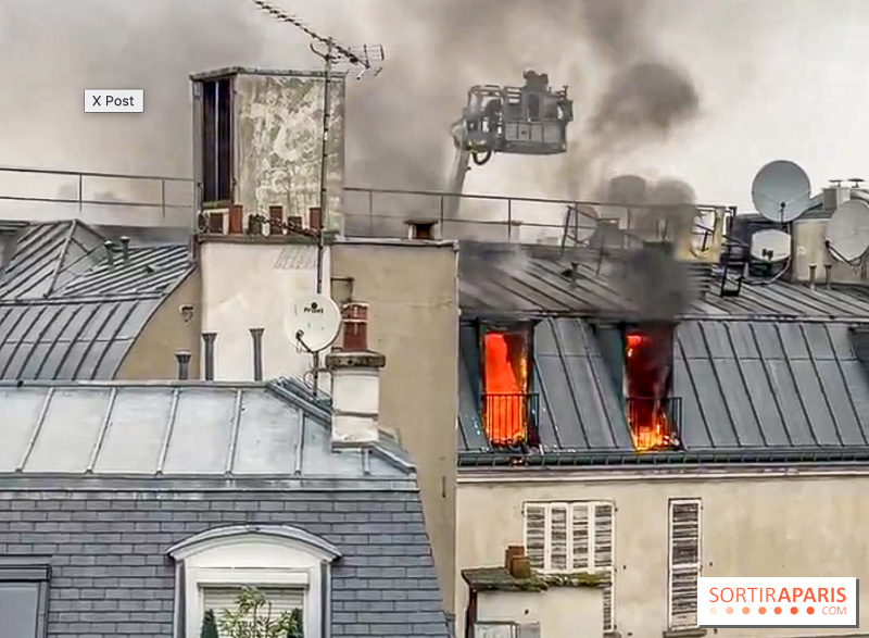 Incendie en cours avenue d’Iéna dans le 16e arrondissement de Paris