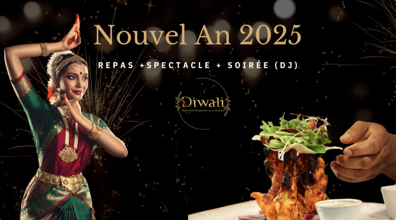 Une ambiance indienne pour un Réveillon du nouvel an 2025 inoubliable au Diwali