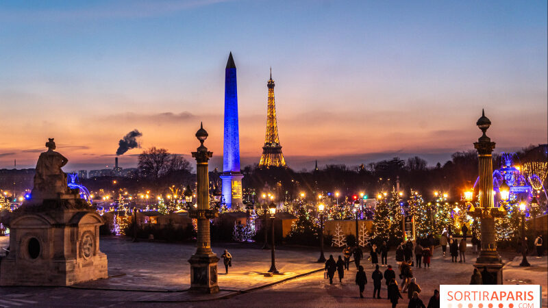 Le Marché de Noël Place de la Concorde, le féérique marché face aux Champs-Elysées à Paris