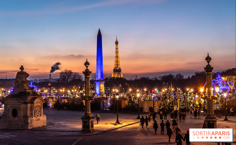 Le Marché de Noël Place de la Concorde, le féérique marché face aux Champs-Elysées à Paris