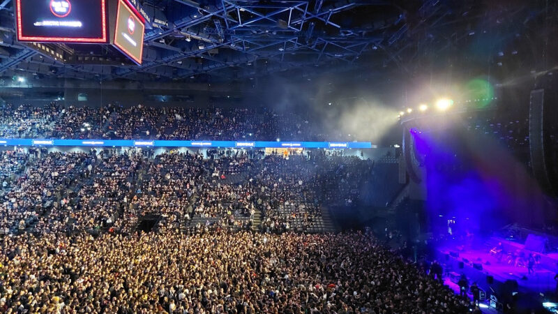 Eric Clapton en concert à l’Accor Arena de Paris en mai 2025